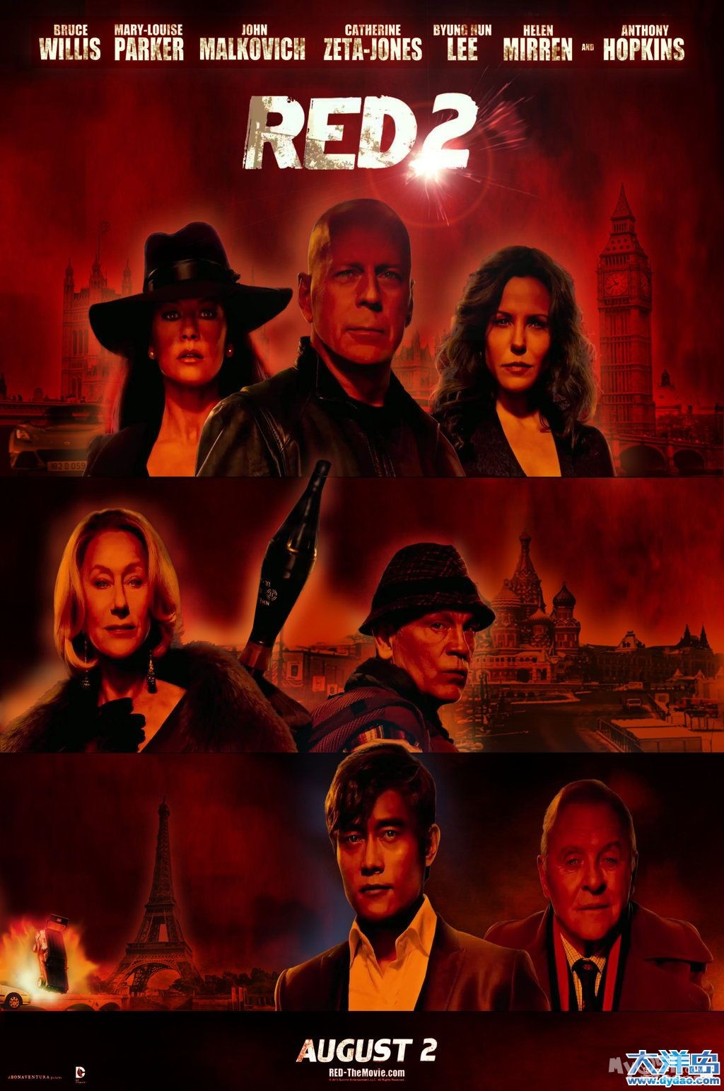 梦溪论坛 电影传奇 03 赤焰战2 /夕阳红别动队2/超危险特工2red 2