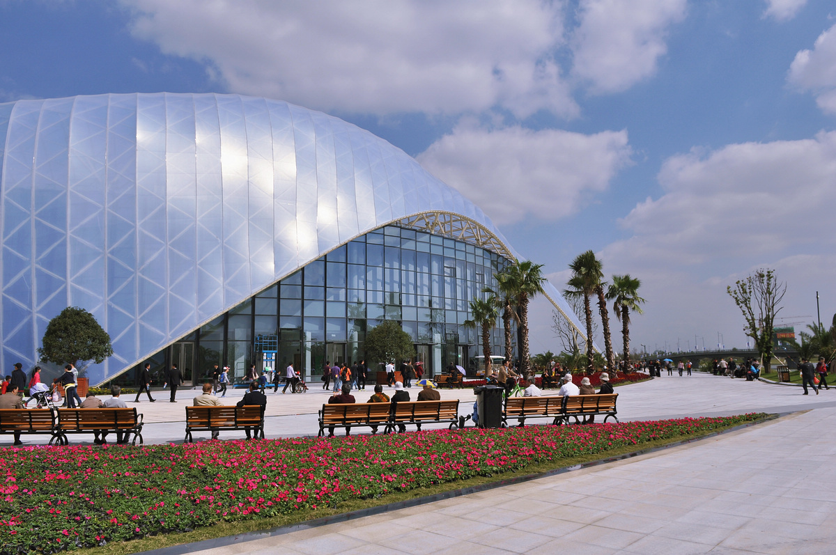 幸福像花儿一样 ----------印象常州花博