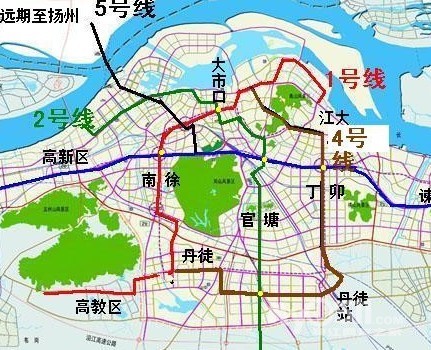 镇江十四五地铁规划图片