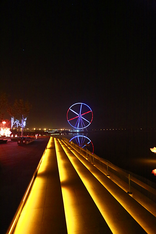 大港北湖公园灯展掠影