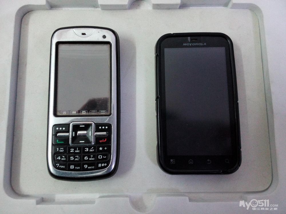 转让自用闲置手机两部(moto戴妃)