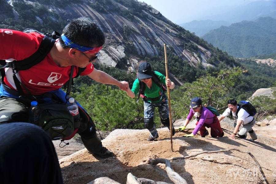 山脊上的驴行——龙须山徒步穿越之旅印象