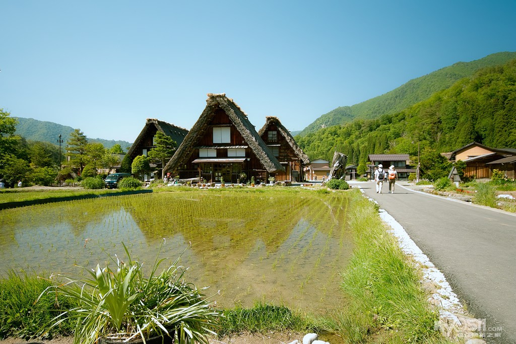 日本行——雪山,合掌造等