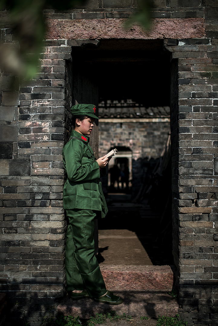 "燃情岁月"--红卫兵主题人像