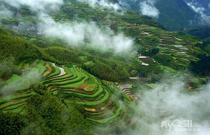 年初三 富阳龙门古镇,南尖岩梯田,金矿淘金及温泉休闲三日游(开始收费