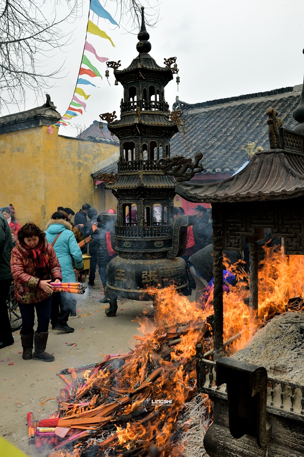正月十五逛庙会--------华山古村传统庙会随拍