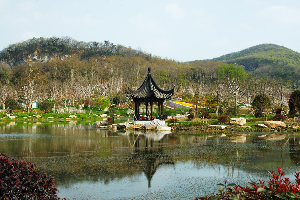 柳林南山公园图片