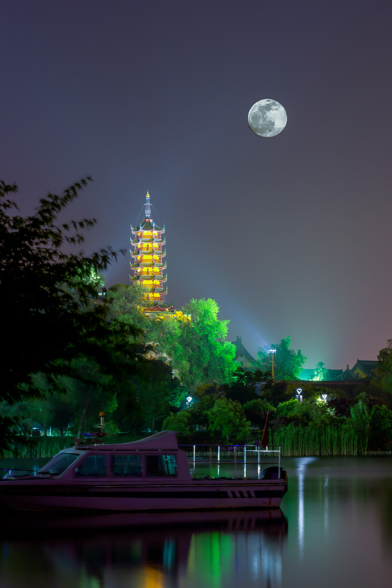 镇江夜景最美的地方图片