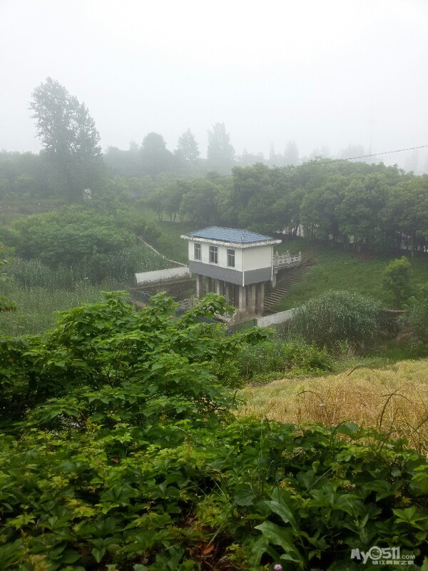 骑行龚家湾生态农庄长山水库随拍(我眼中的镇江2015126总第165)