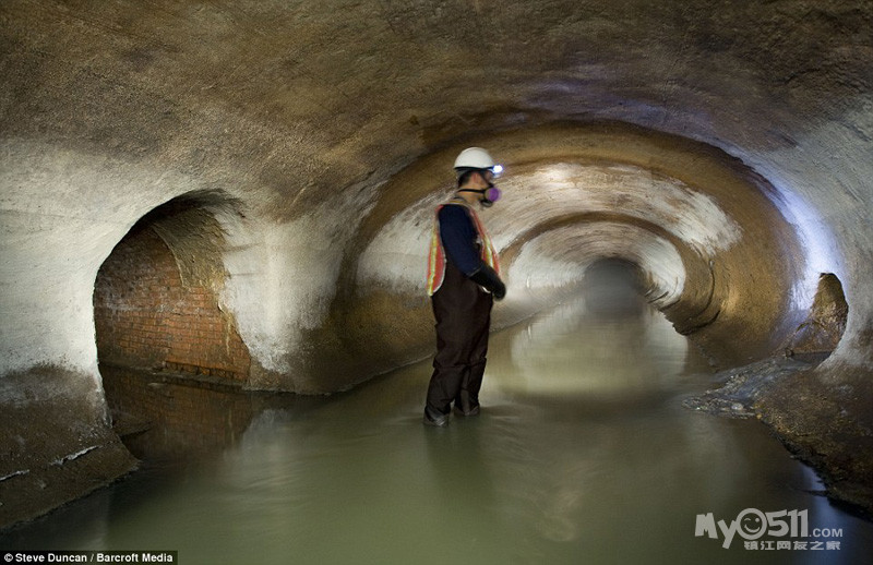 一起来探秘国外都市下水道   柏林在全国较早实施了"雨水费"制度.