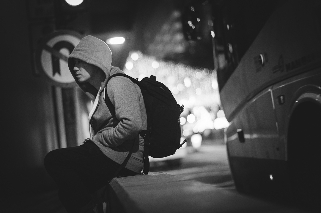 ```````在陌生城市的街头```````