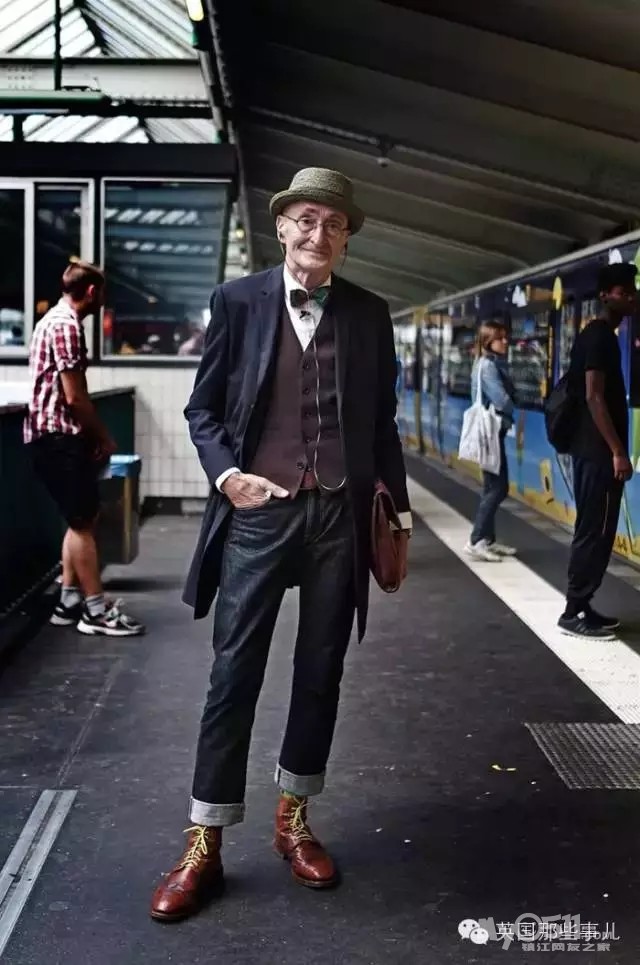 最近瞬间爆红的老爷爷:就这股范儿,当绅士,永远都不会太老!