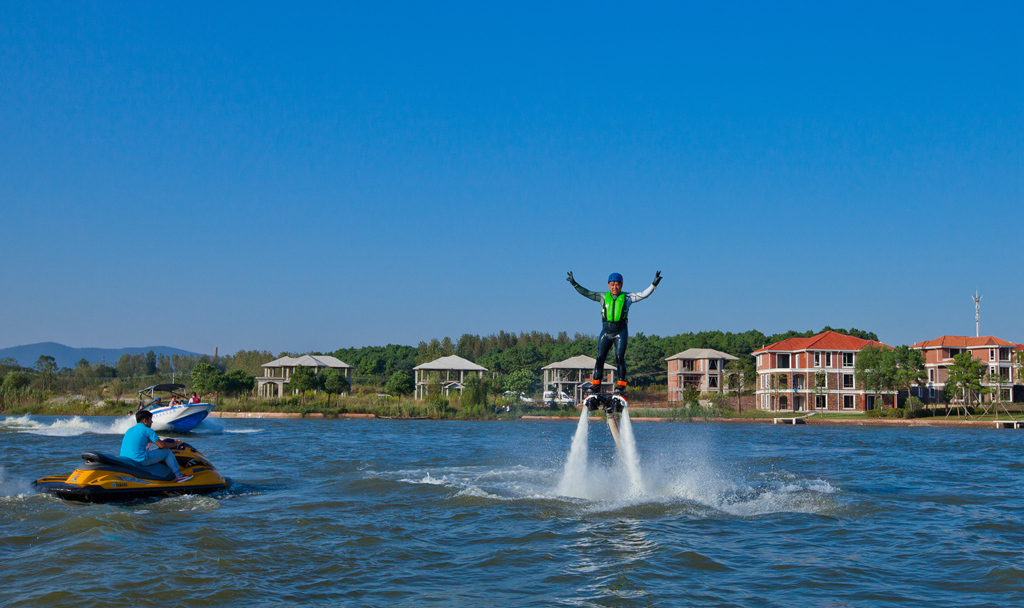 镇江的九寨沟.仙人湖精彩一刻
