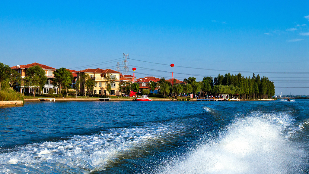 镇江的九寨沟.仙人湖精彩一刻