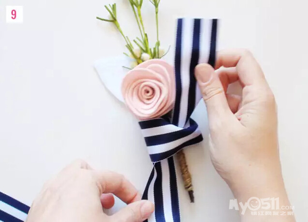 diy毡布胸花, 简单精致又划算!