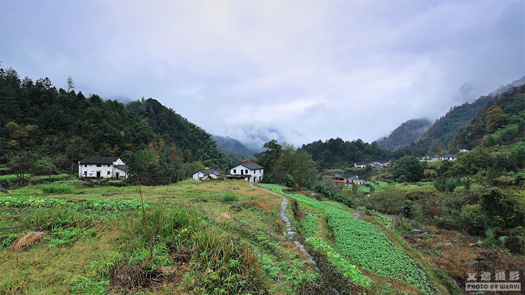 走進如畫山村—安徽石臺白石嶺