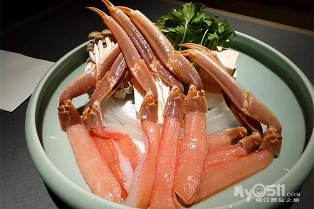 松叶蟹刺身.图:zwigngkr.seesaa.net