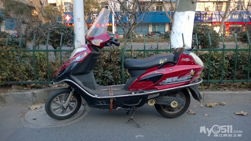 转让48伏上海和平踏板电动车