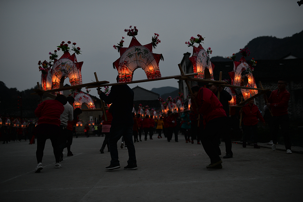 浙江金华之浦江优雅行——板凳龙(2)