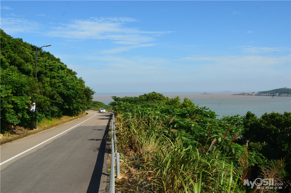 朱家尖最美环岛公路图片