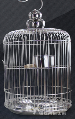 标题: 转让闲置不锈钢鸟笼