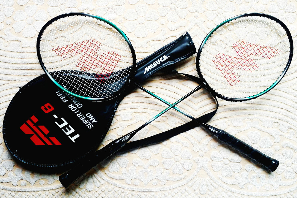 03 mesuca麦斯卡 羽毛球拍两支装