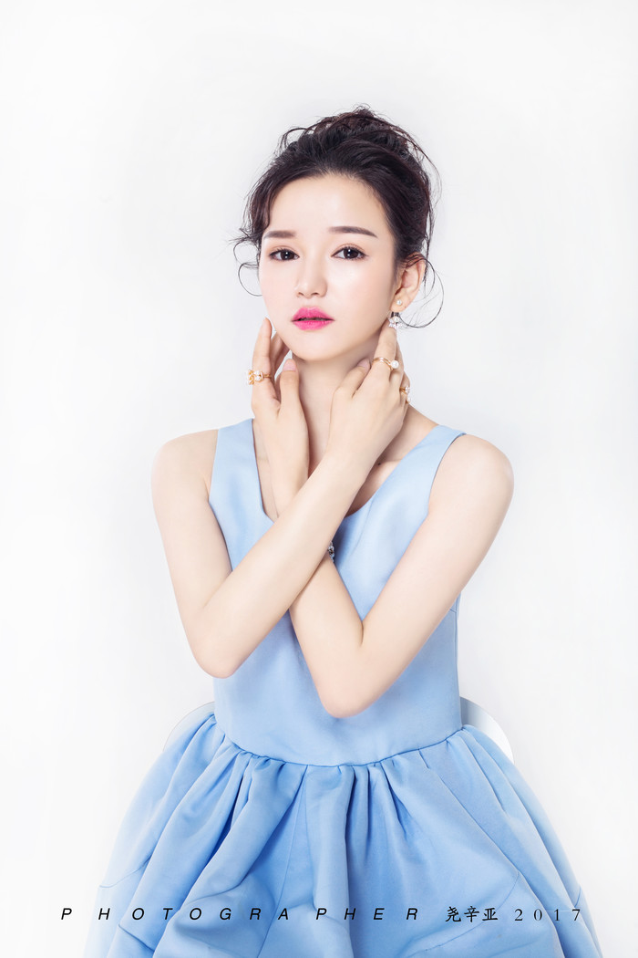 清新可爱少女风形象照