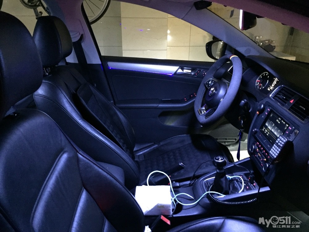 活着就是折腾 自己动手安装速腾车内氛围灯未完待续