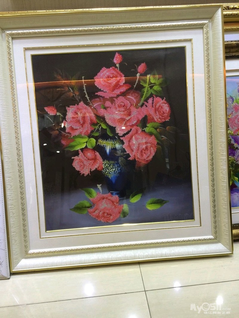 钻石画成品白菜价噢,装饰你的家