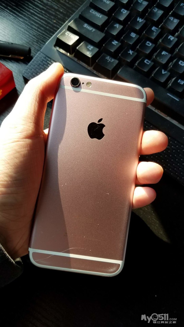iphone6s 玫瑰金16g 1500出(女生用)