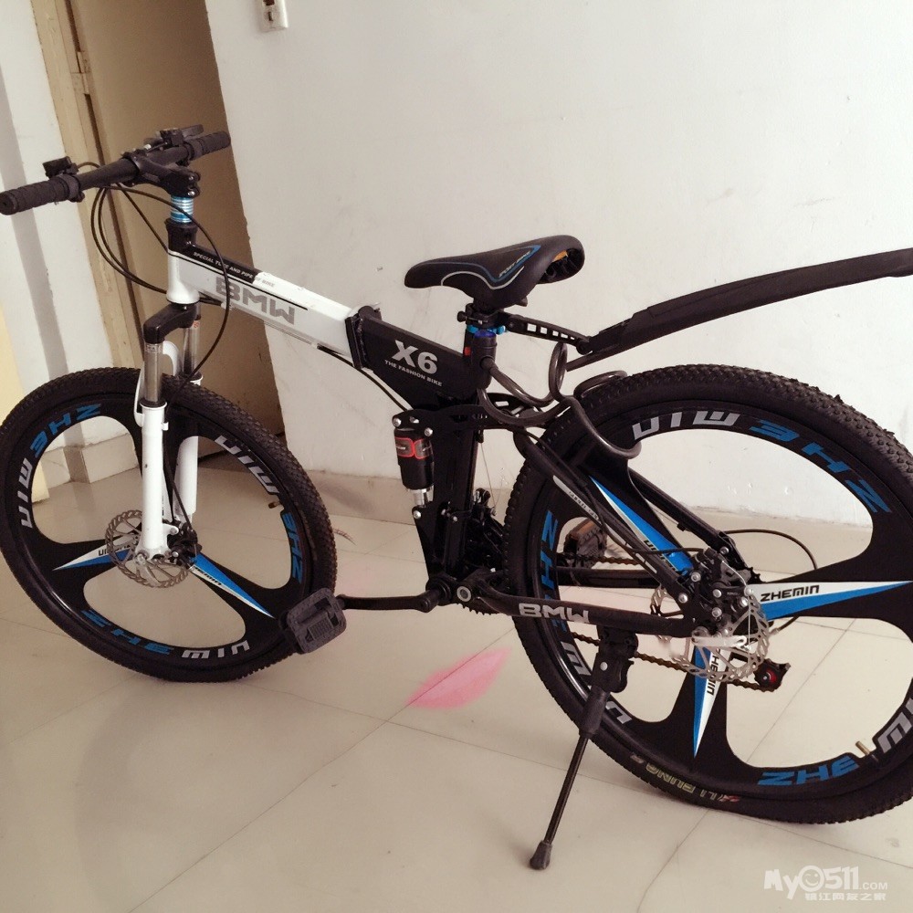 全新宝马24变速可折叠自行车800