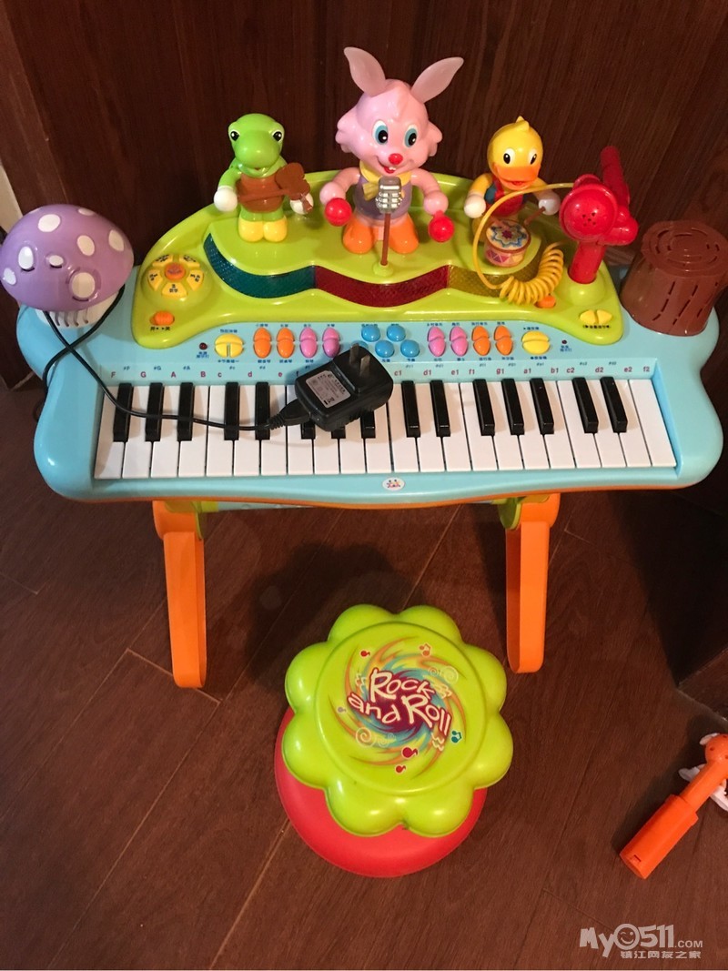转让宝宝电子琴玩具,9.5新
