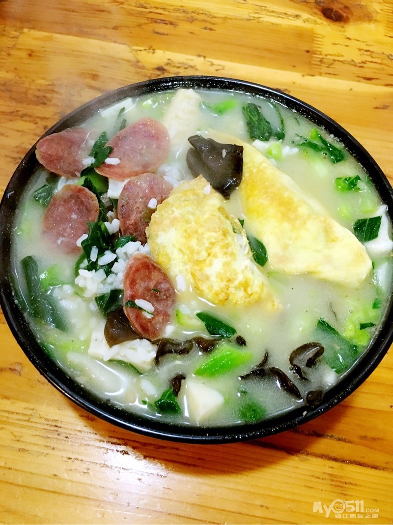 麻老太香肠咸泡饭孔老二蛋饺……绝配