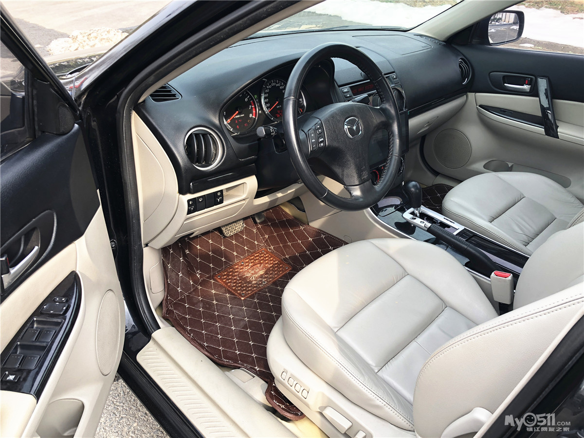 (已售 封贴)马自达6 10年自动豪华版 电动真皮座椅