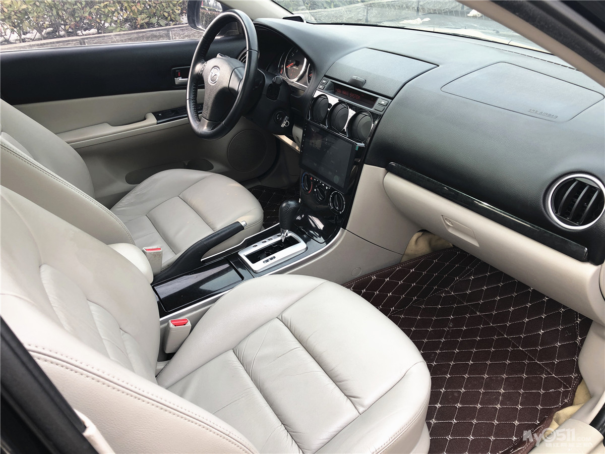 (已售 封贴)马自达6 10年自动豪华版 电动真皮座椅