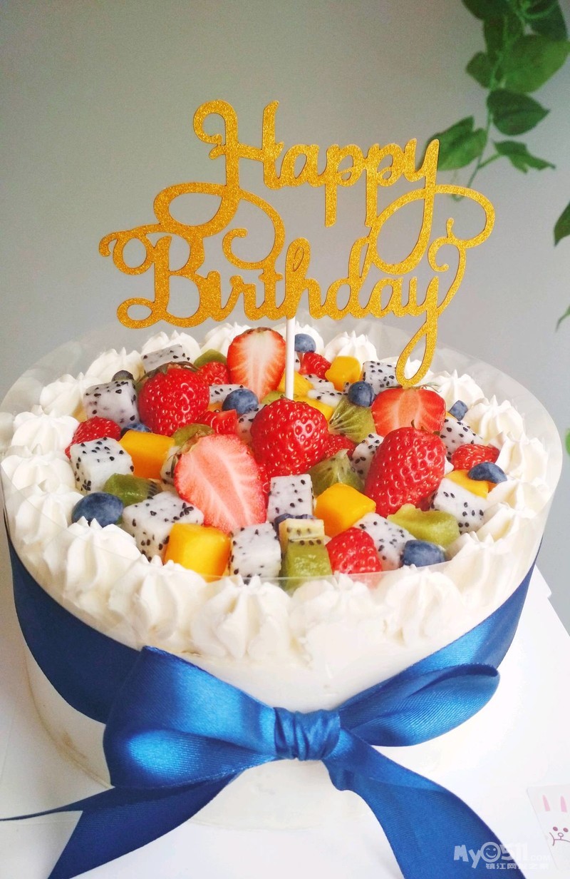 8寸蓝风车动物奶油蛋糕只要128元啦