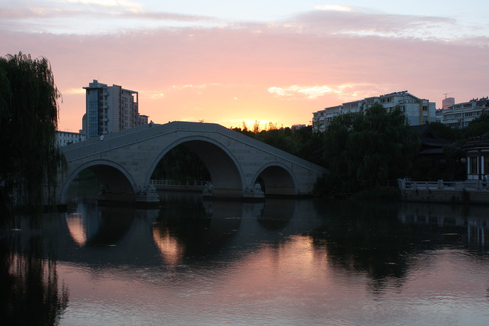 丁卯桥夕照 - 镜头里的镇江 - 梦溪论坛 镇江,时事,招聘,求职,社区