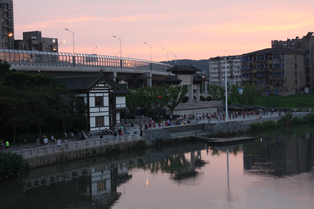 丁卯桥夕照 - 镜头里的镇江 - 梦溪论坛 镇江,时事,招聘,求职,社区