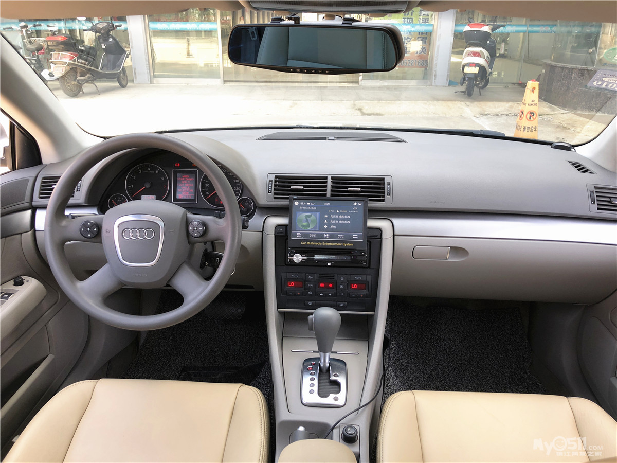 (已售 封贴)奥迪a4 06年自动挡 天窗/倒车影像/双电动真皮座椅/动力