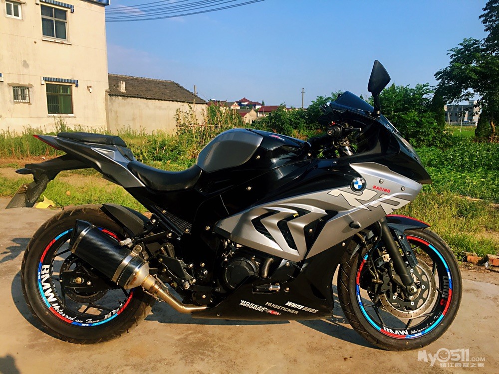 国产宝马永源双缸350趴赛摩托车,600公里准全