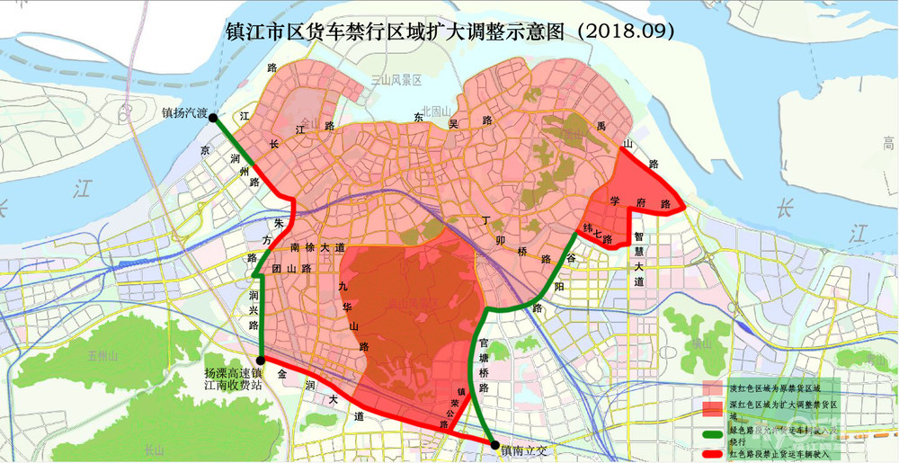 上海货车禁区范围( 上海货车禁行路段有哪些 )
