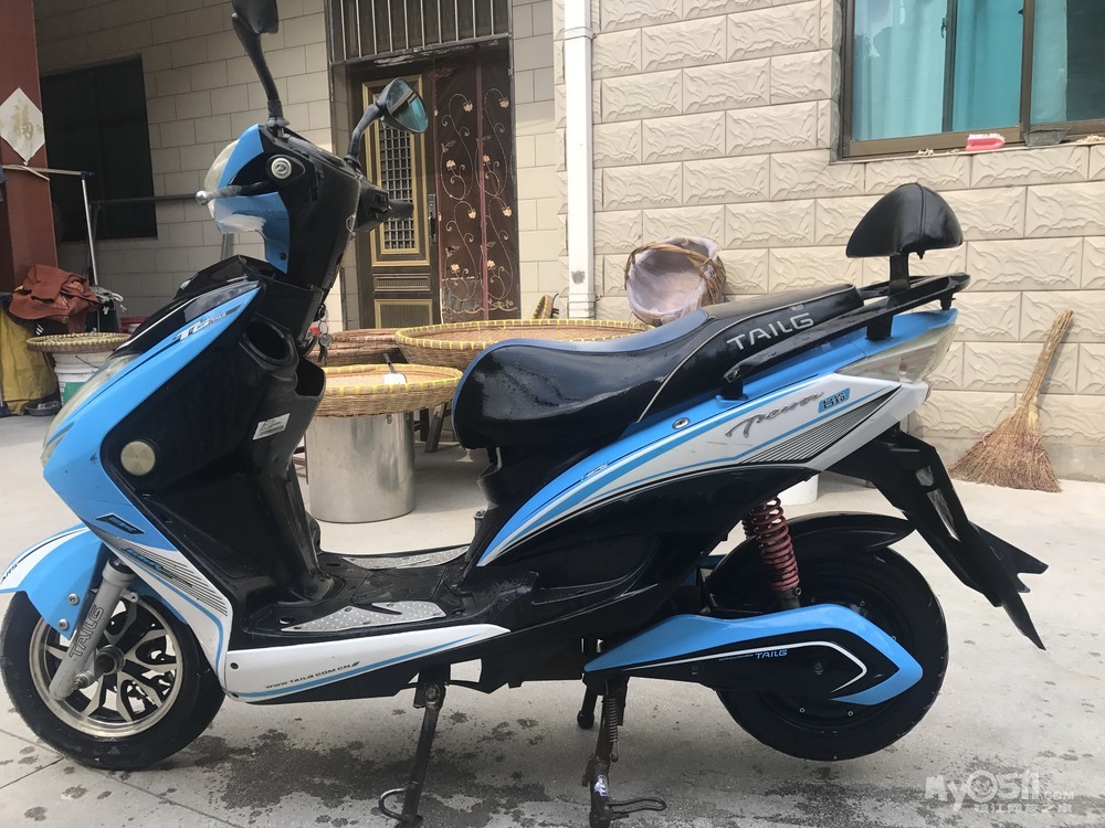 03 卖自己用的 台铃电摩60v前后碟刹