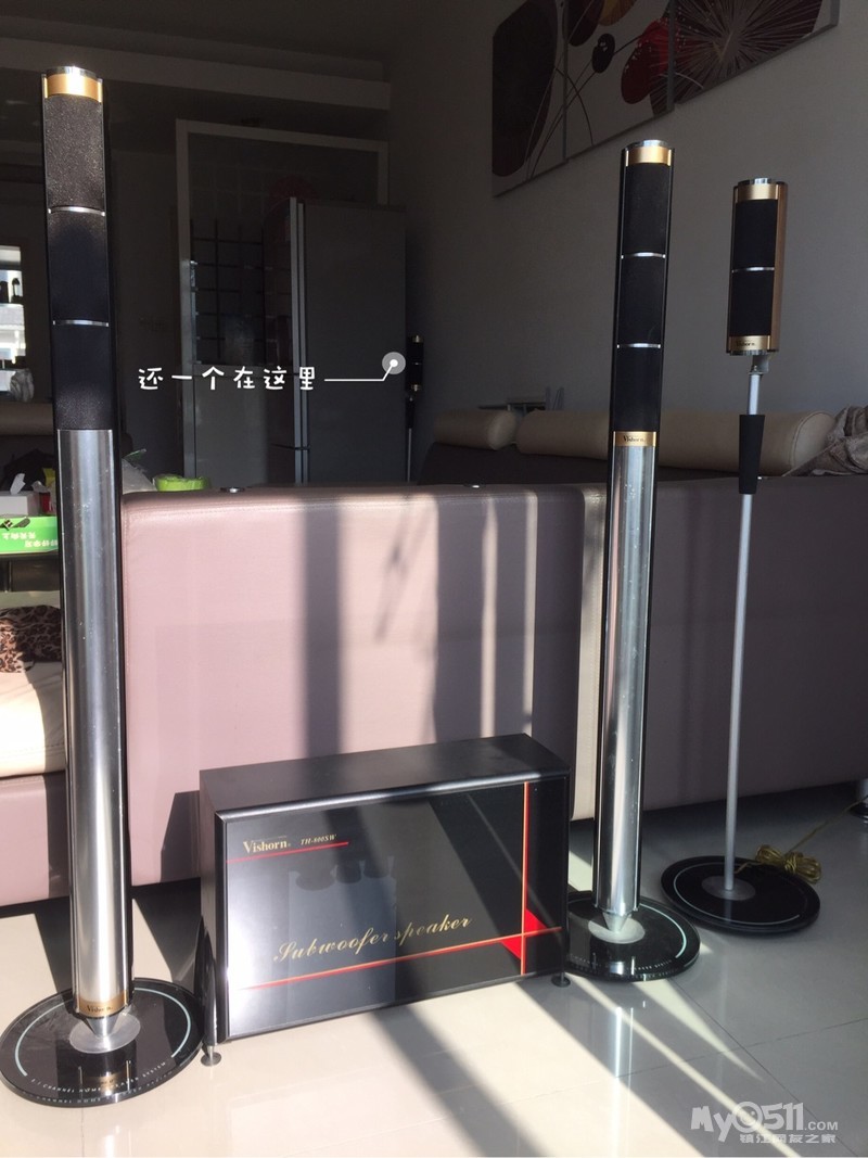 美国vishorn威士邦音箱五件套