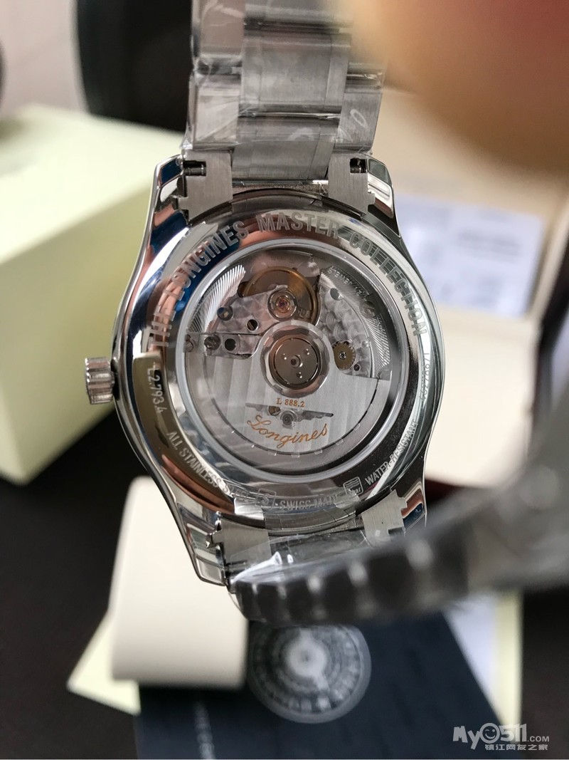 03 浪琴l2.793.4名匠带钻男士机械腕表