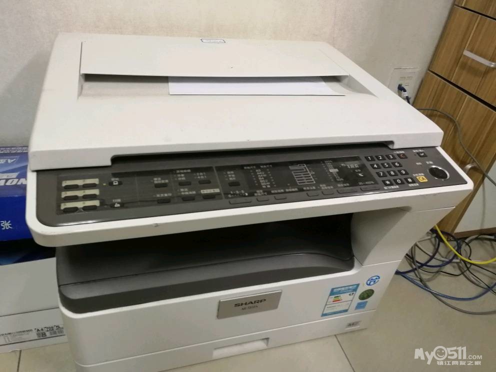 闲置转让 03 打印机处理  夏普3818s多功能一体驱动打印机,可复印