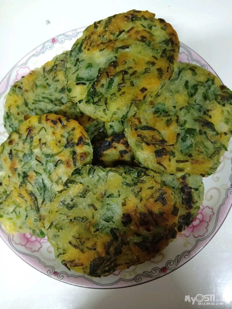 春天的味道,野蒜饼