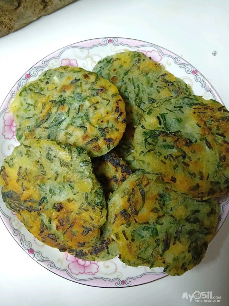 春天的味道,野蒜饼