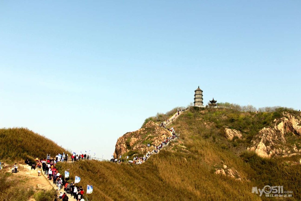 黄明节的圌山风景