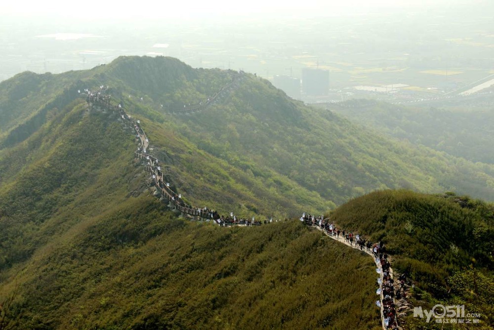 黄明节的圌山风景