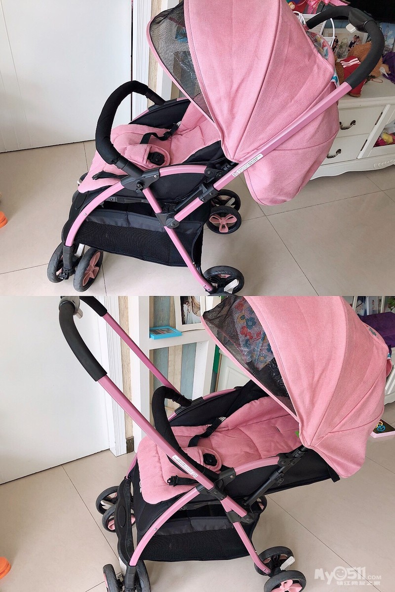 好孩子小龙哈彼lc699-407,轻便双向推车